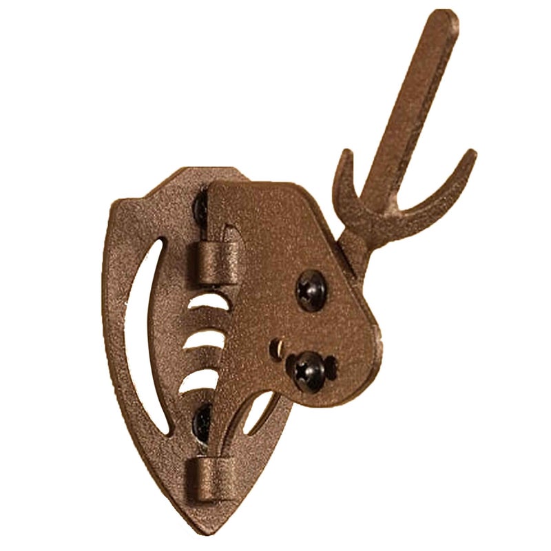 Skull Hooker Mini Hooker Skull Hanger - Perfect Kit for Hanging and Mounting Taxidermy Bear, Small Deer, Pronghorn, and Other Smaller Skulls for Display, Graphite Black - Image 2